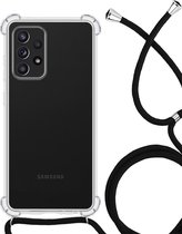 Coque Samsung A52 Transparente Avec Cordon Antichoc - Coque Samsung Galaxy A52 Avec Cordon - Coque Samsung A52 Transparente
