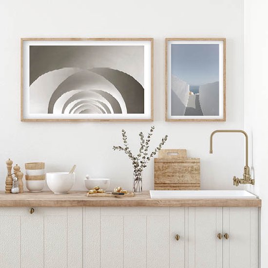 Poster View on Oia No.2