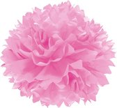 Pompon - Pink, Sempertex papieren  pompon, 3 stuks