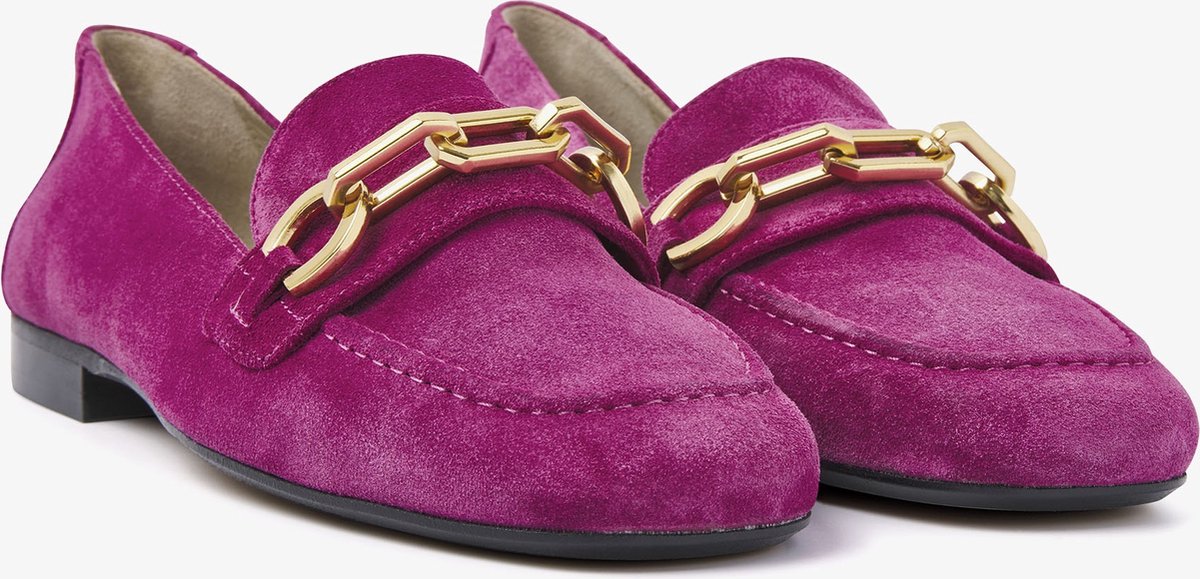 VIA VAI Indiana Leaf Loafers dames - Instappers - Paars - Maat 37.5