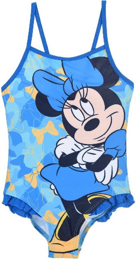 Minnie Mouse Badpak - Blauw - 98