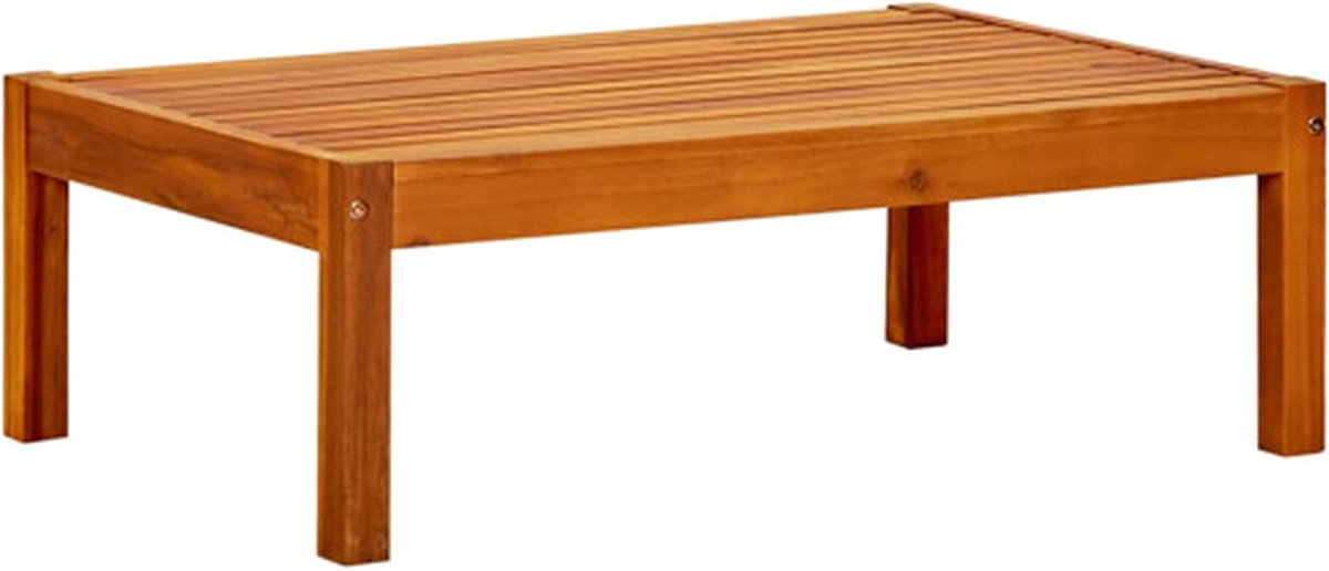 vidaXL Tuintafel 85x57x29 cm massief acaciahout