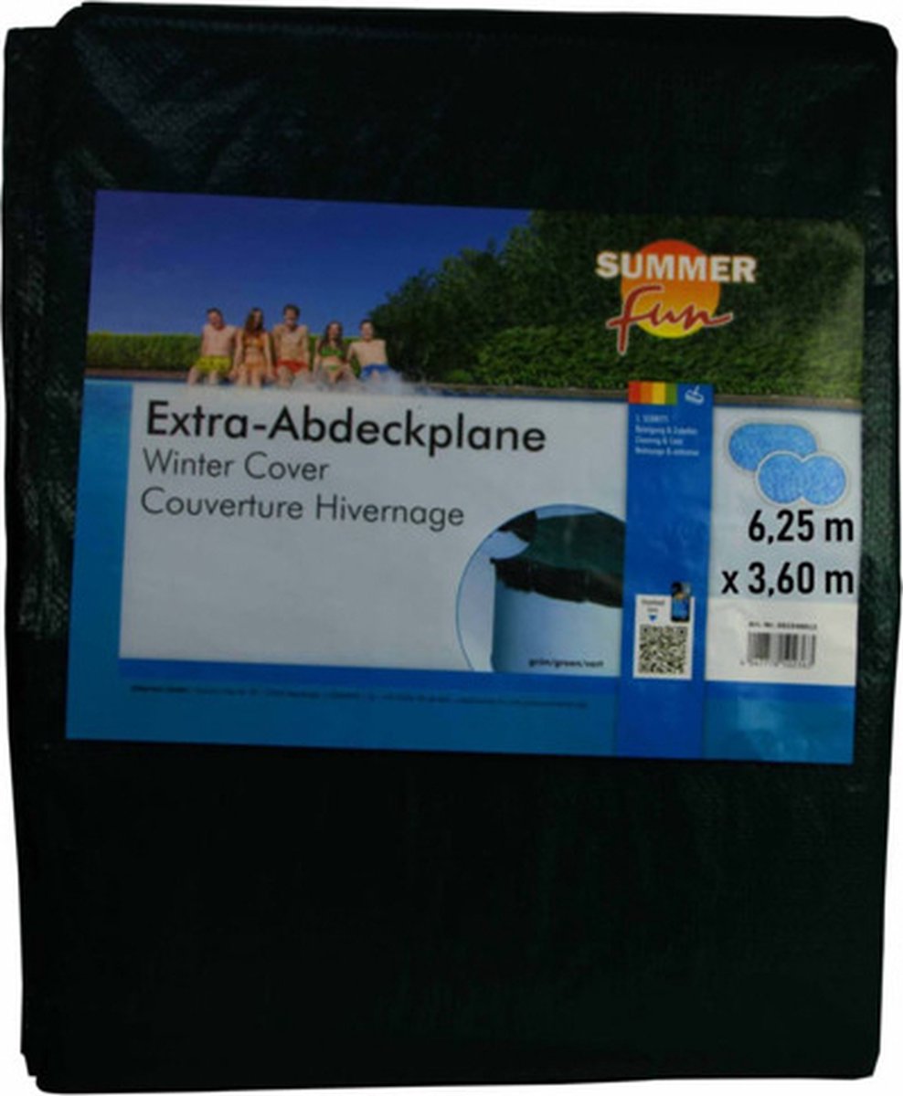 Summer Fun Winterzwembadhoes ovaal 625 cm PVC groen