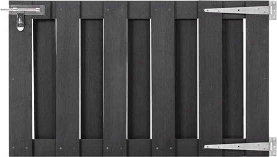 vidaXL-Poort-100x60-cm-HKC-grijs