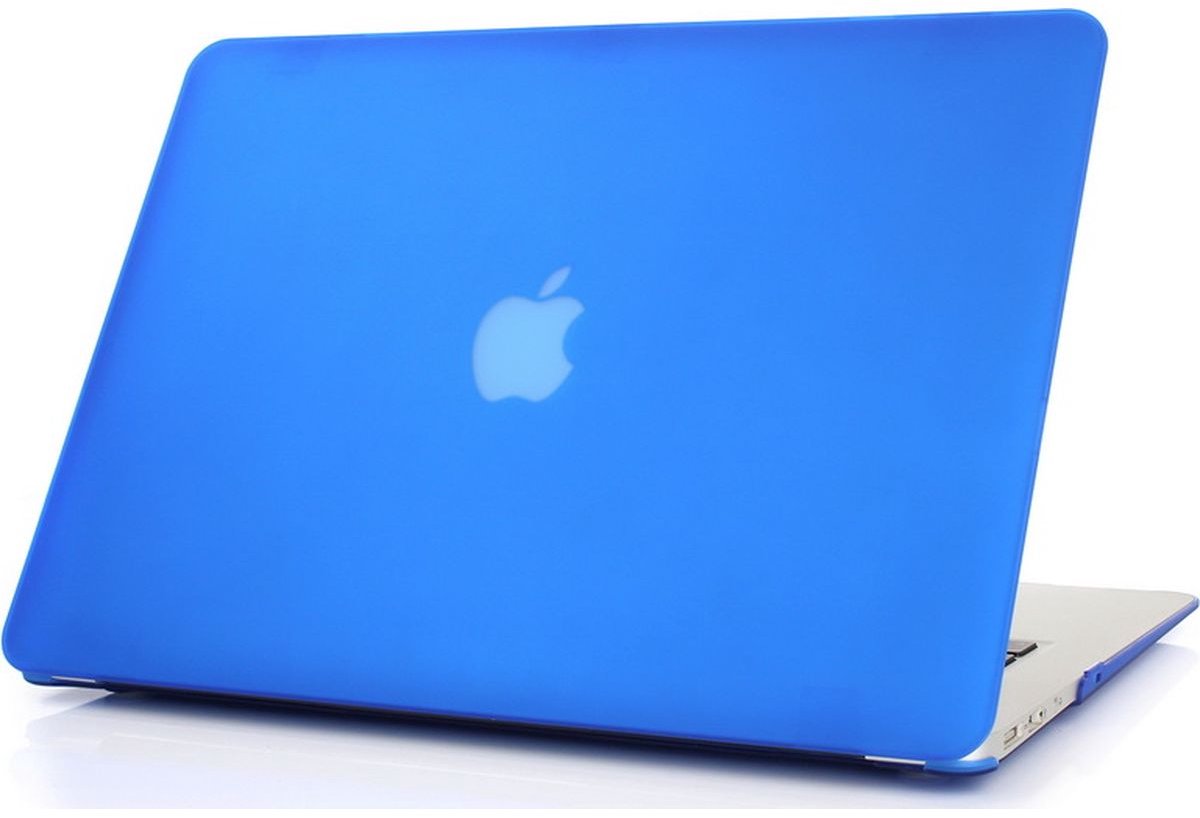 Mobigear Laptophoes geschikt voor Apple MacBook Pro 14 Inch (2021-2024) Hoes Hardshell Laptopcover MacBook Case | Mobigear Matte - Donkerblauw - Model A2442 / A2779 / A2918 / A2992 / A3401