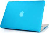 Mobigear - Laptophoes geschikt voor Apple MacBook Pro 14 Inch (2021-2024) Hoes Hardshell Laptopcover MacBook Case | Mobigear Matte - Blauw - Model A2442 / A2779 / A2918 / A2992