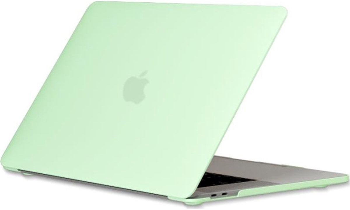 Mobigear Laptophoes geschikt voor Apple MacBook Pro 13 Inch (2012-2015) Hoes Hardshell Laptopcover MacBook Case | Mobigear Cream Matte - Groen - Model A1425 / A1502