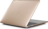 Mobigear Laptophoes geschikt voor Apple MacBook Pro 16 Inch (2019-2020) Hoes Hardshell Laptopcover MacBook Case | Mobigear Metallic - Goud - Model A2141