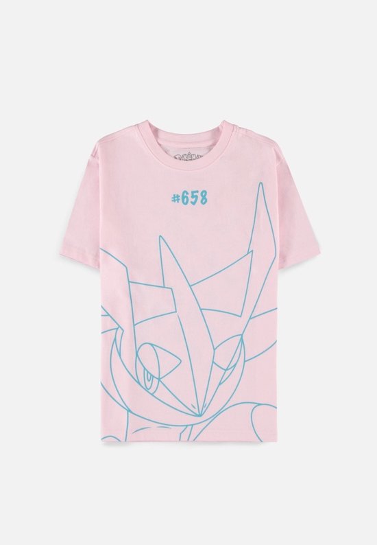 Pokémon - Greninja Dames T-shirt - XL - Roze