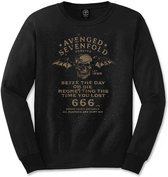 Chemise à manches longues Avenged Sevenfold - S- Seize The Day Zwart