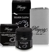 Hagerty silver clean 170 ml - met Zilver Cloth 30 cm - Zilver Siraden reiniging set