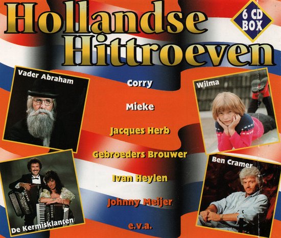 Hollandse Hittroeven, Various | Media condition: Very Good Plus (VG+) | 6 x CD Compilation