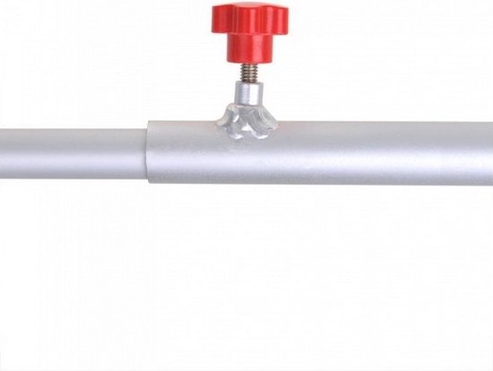 Plutohiker Vlakzeilbeugel voor aanhangerzeil, set van 3, universele aanhangerzeilen, houderbeugel (instelbare lengte 100-150 cm), duurzame en antislip aluminium beugel voor vlak zeil, 100% aluminium