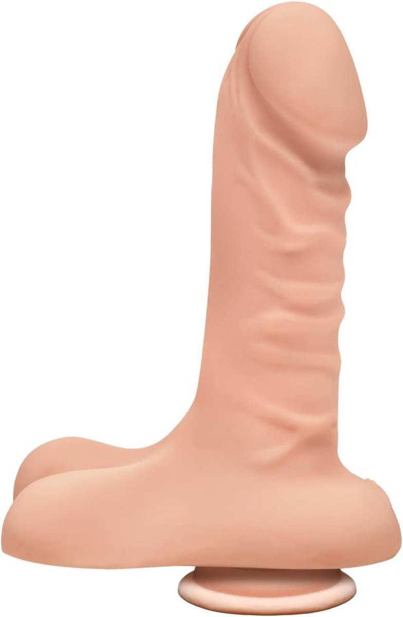 Doc Johnson Super D - Realistische ULTRASKYN Dildo - 15 cm flesh