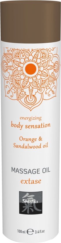 Shiatsu Extase Massage Olie - Sinaasappel & Sandelhout
