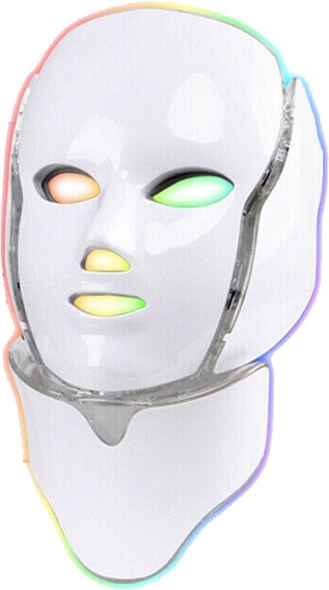 Skinea™ - 7 Colors LED Facial Mask - Light Therapy Acne Mask - Beauty LED Light Treatment Skin Rejuvenation