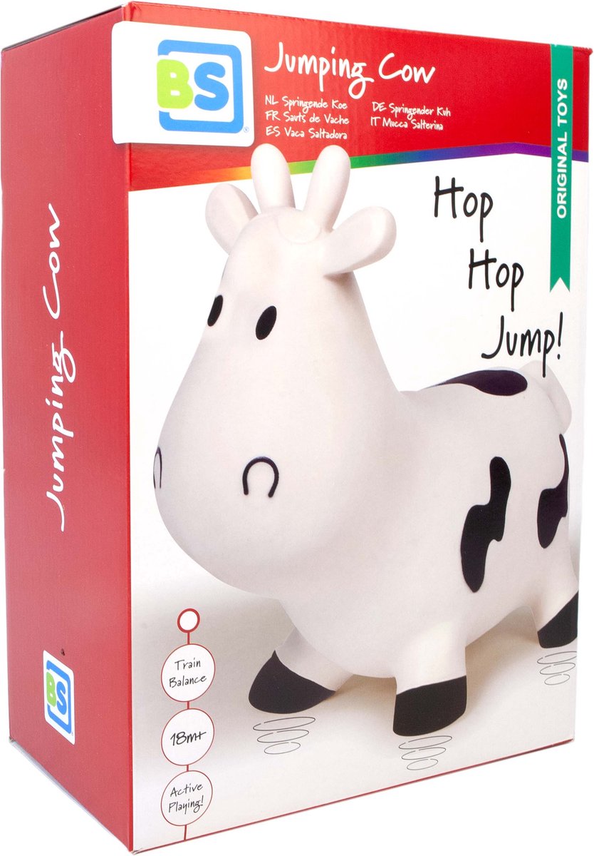 Animal sauteur vache SUN and SPORT : King Jouet, Porteurs & Jouets