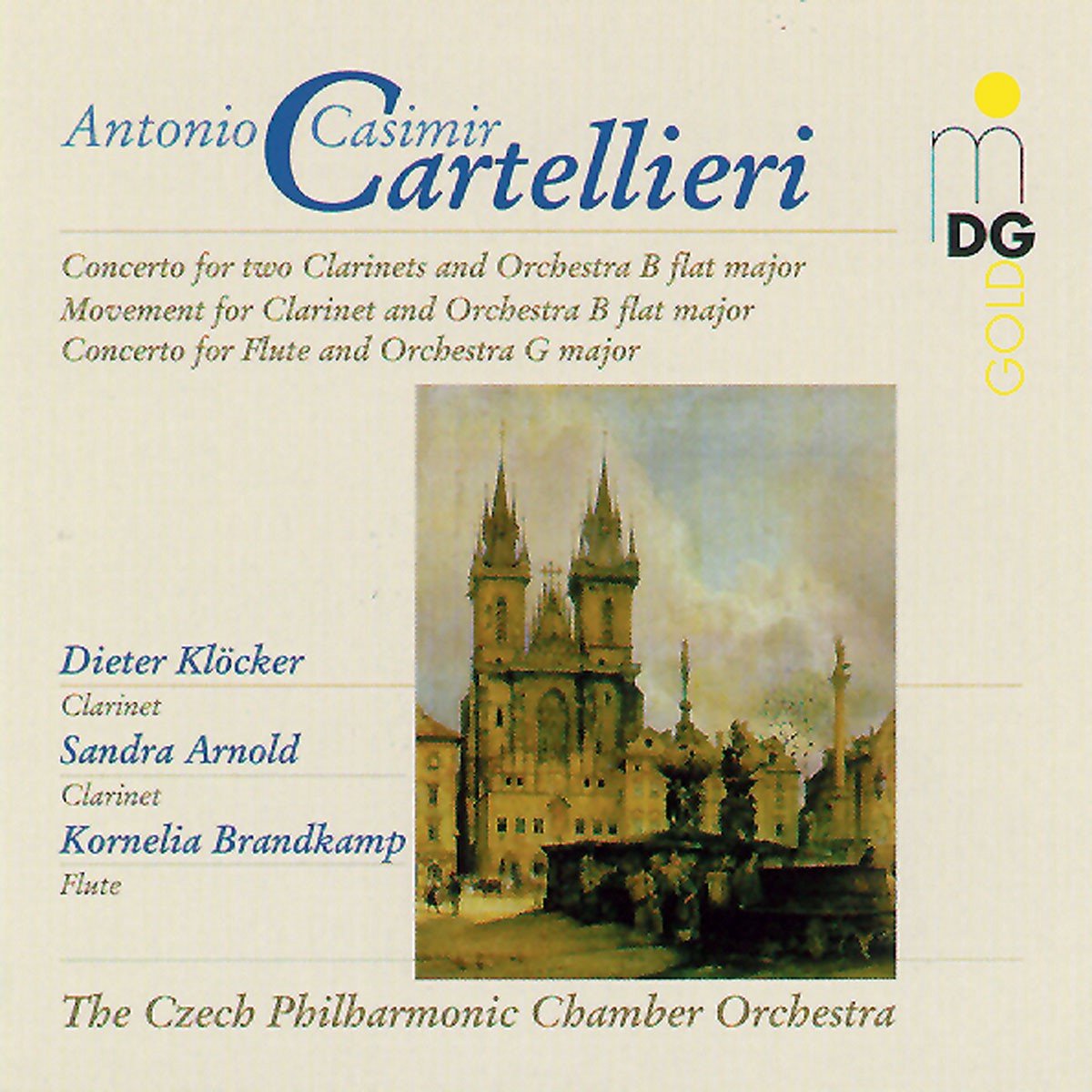 The Czech Philharmonic Chamber Orchestra - Cartellieri: Concertos Vol.2 (CD)