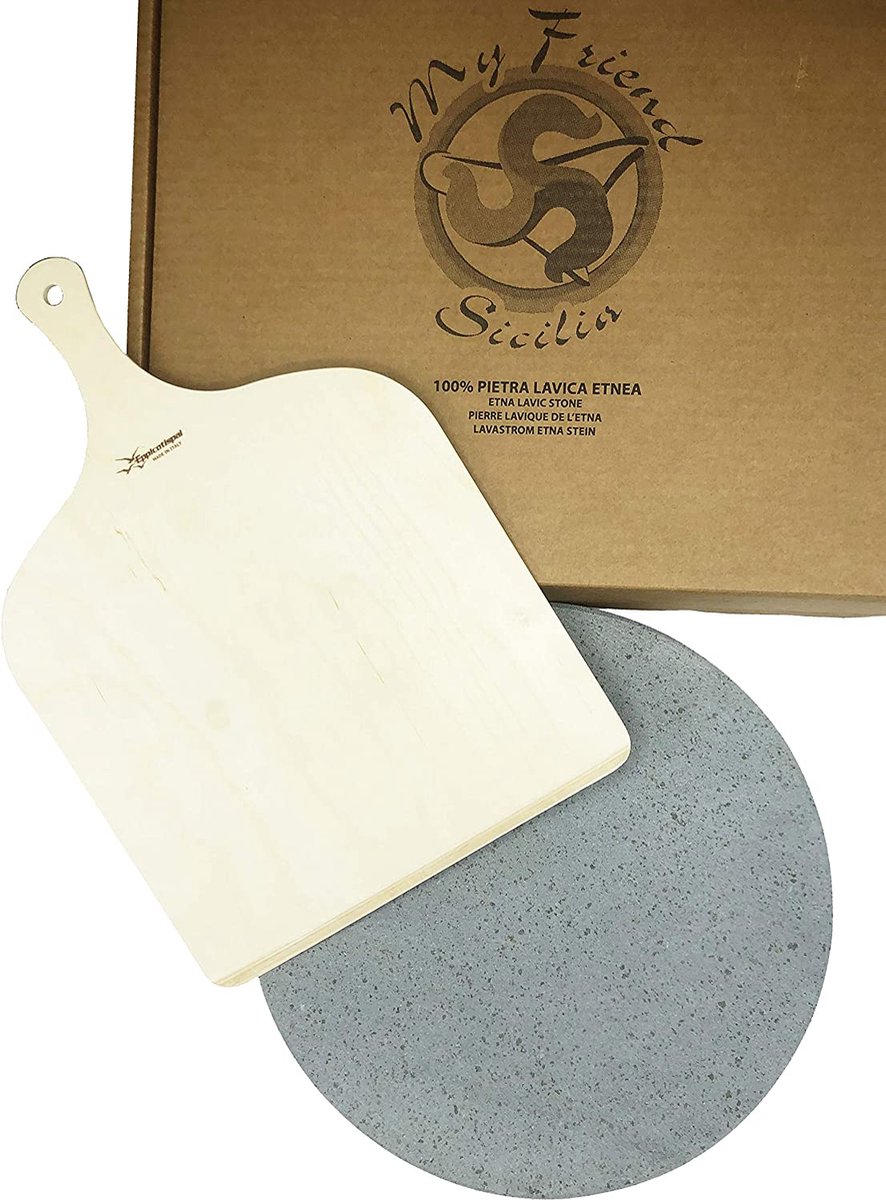 Pizza steen - steen voor pizza pizza bakken - premium kwaliteit – oven – barbecue – BBQ pizza