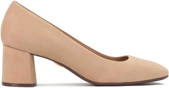Escarpins Minelli En Cuir Marron Clair - Taille 38 - Talon 9.5 Cm - Occasion Très Bon état