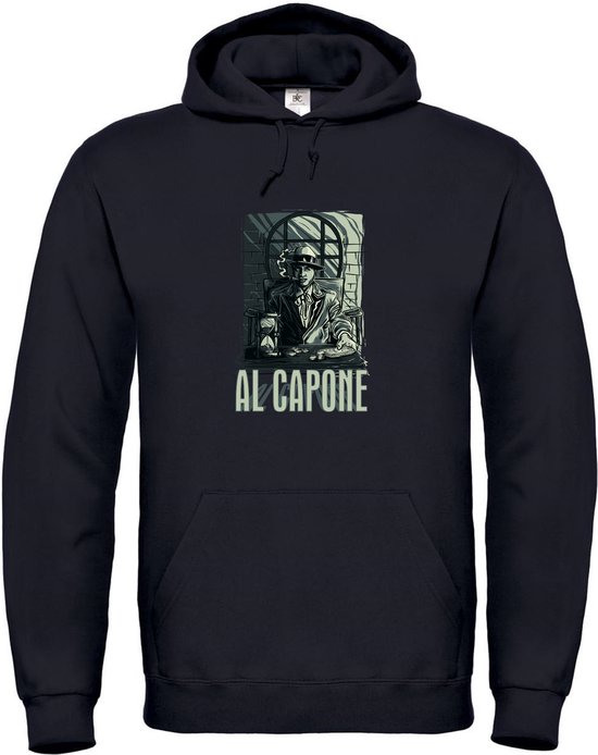 Foto: Klere zooi al capone hoodie m