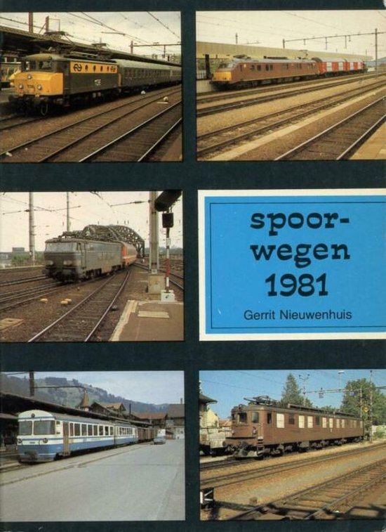 1981 Spoorwegen - cover