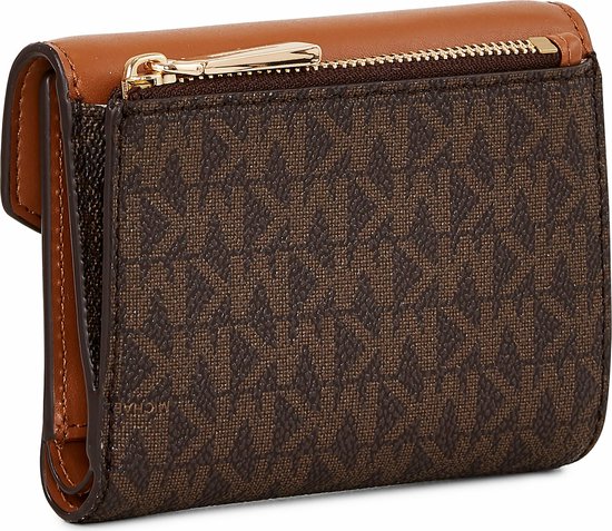 Michael Kors Carmen Medium Envelope Trifold Trifold wallet Zwart