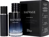 Dior Sauvage 100ml Eau de Parfum + 10ml Eau de Parfum - Herenparfum