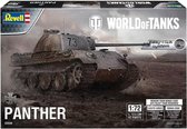 1:72 Revell 03509 Panther Ausf. D - World of Tanks Plastic Modelbouwpakket
