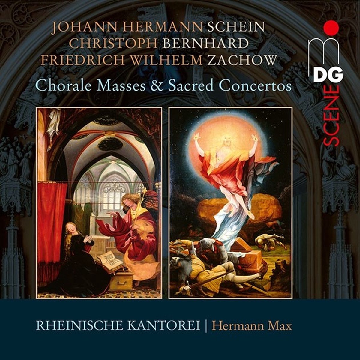 Rheinische Kantorei, Hermann Max - Chorale Masses & Sacred Concertos (CD)
