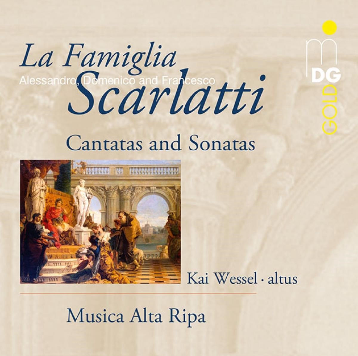 Musica Alta Ripa, Kai Wessel - La Famiglia Scarlatti - Cantatas And Sonatas (CD)
