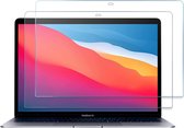 2x Screenfilter Folie - Geschikt voor MacBook Air 13 inch (2017-2022) - Beschermfolie