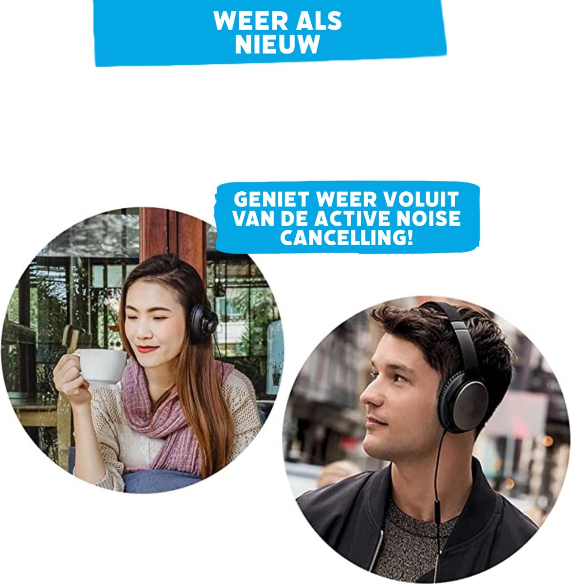 Lederen Set Oorkussens - Geschikt voor Bose Koptelefoon QuietComfort 35 II, QC35II/QC35/QC25/QC2/QC15/Soundtrue/Soundlink Around-Ear II AE2 headphones, Vervangende Kussens Voor Hoofdtelefoon - 1 Paar – foto 3