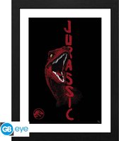 Abysse - Poster - Framed collector print met kader 30 x 40cm Jurassic World