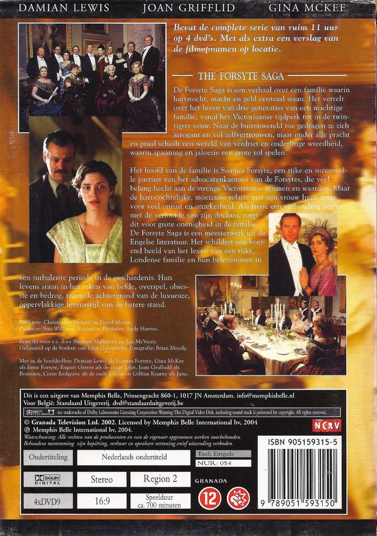 Forsyte Saga Complete Se (Dvd), Damian Lewis Dvd's bol