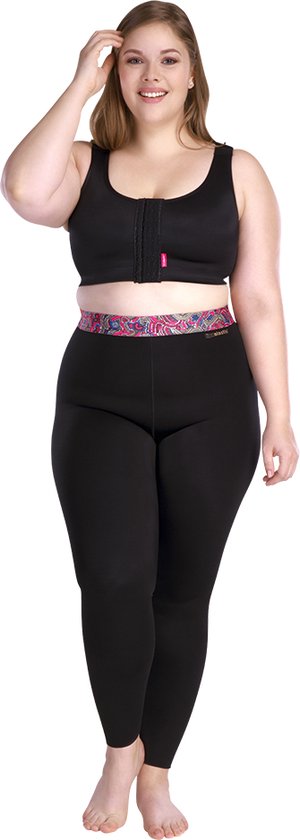 LIPOELASTIC Legging Active long - noir - S+