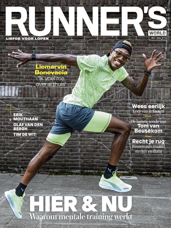 Runner's World editie 6 2022 - tijdschrift - Liemarvin Bonevacia