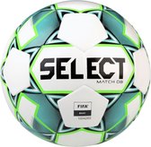 Select Match DB FIFA Basic Ball MATCH WHT-GRE, Unisexe, Wit, Ballon de football, taille : 5