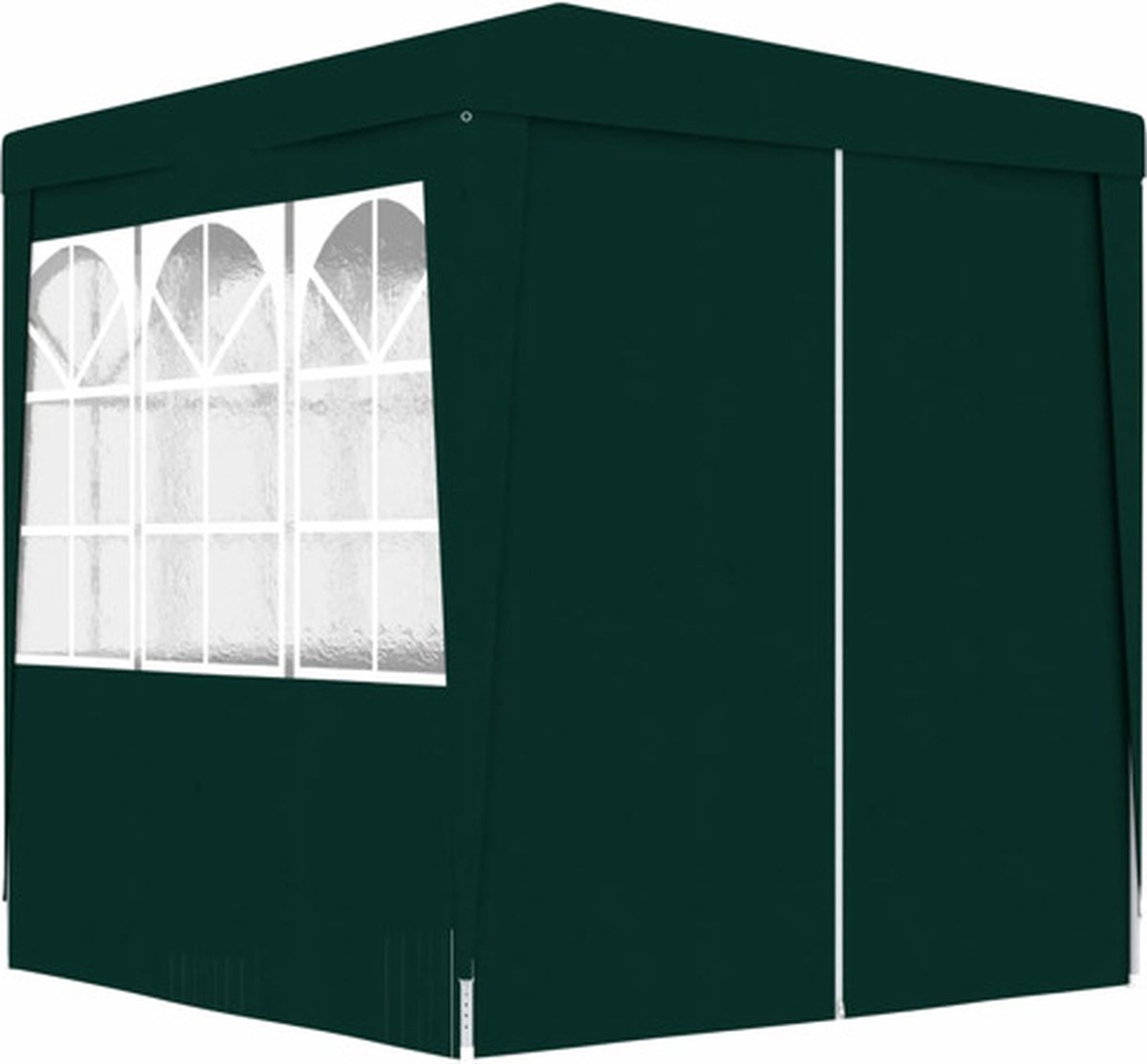 vidaXL Partytent met zijwanden professioneel 90 g/m? 2x2 m groen