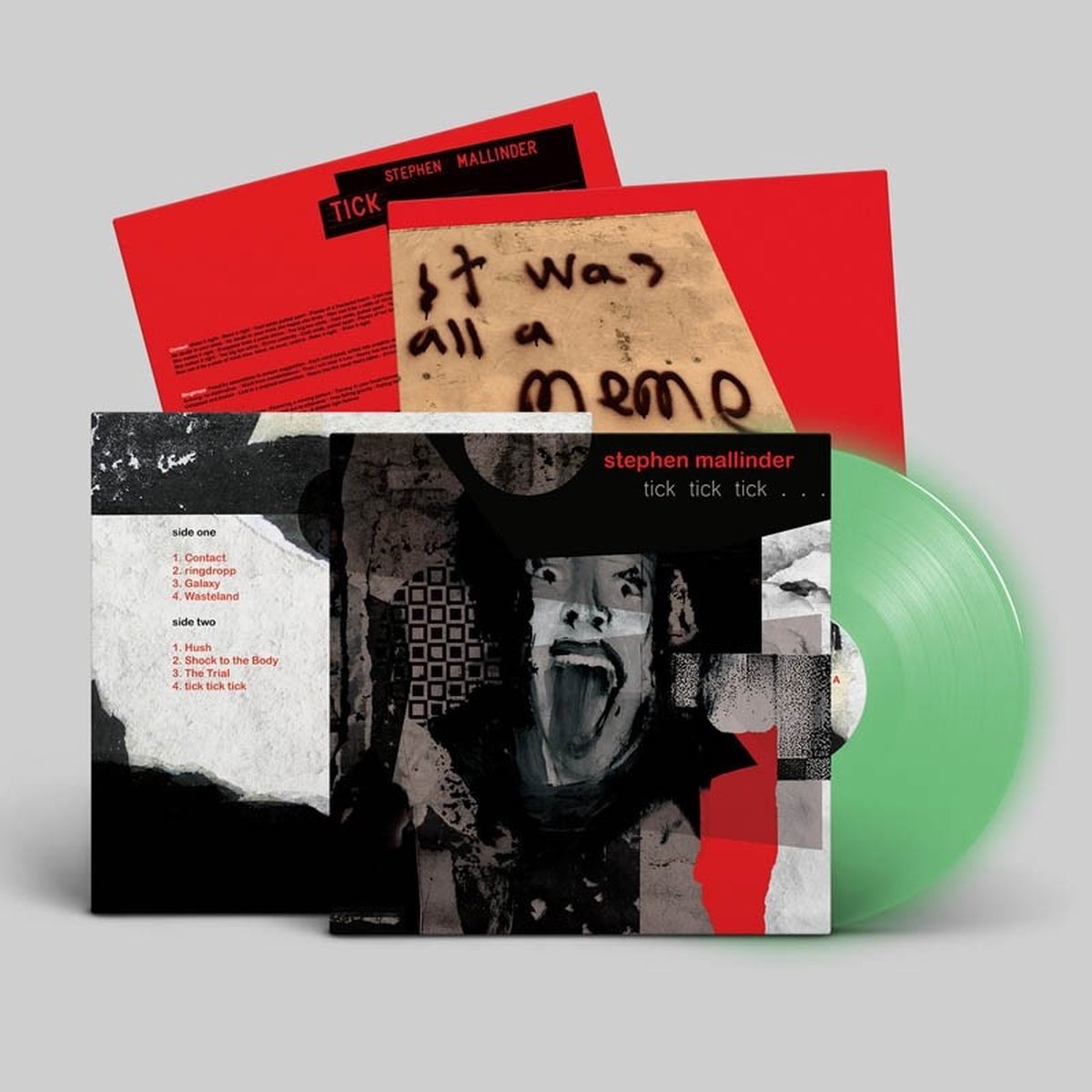 Stephen Mallinder - Tick Tick Tick (LP) (Coloured Vinyl) (Limited Edition)