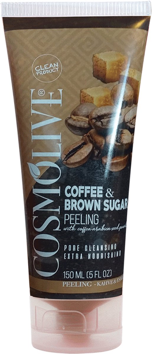 Cosmolive - Koffie & Bruine Suiker - Peeling - 150 ml