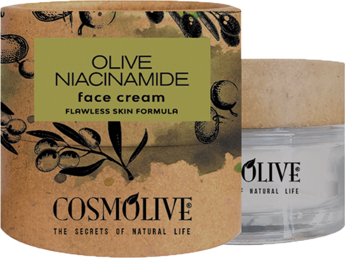 Cosmolive - Olijf & Niacinamide - Gezichtscreme - 50 ml