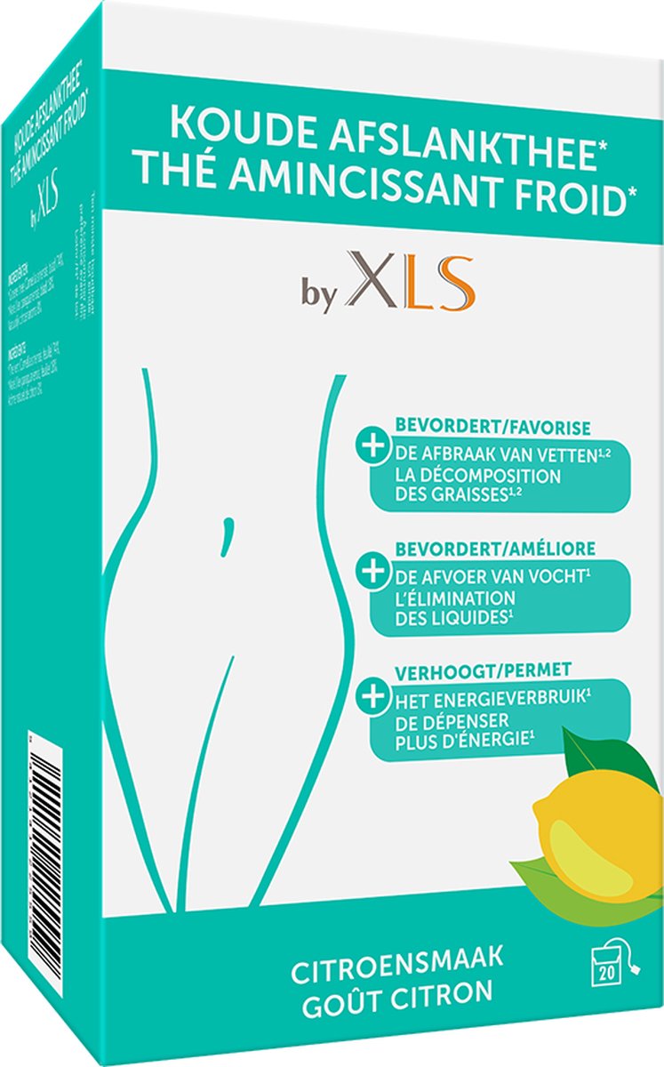 By Xls® Koude Afslankthee Citroen - Gewichtsverlies - 20 Zakjes - XL-S Medical