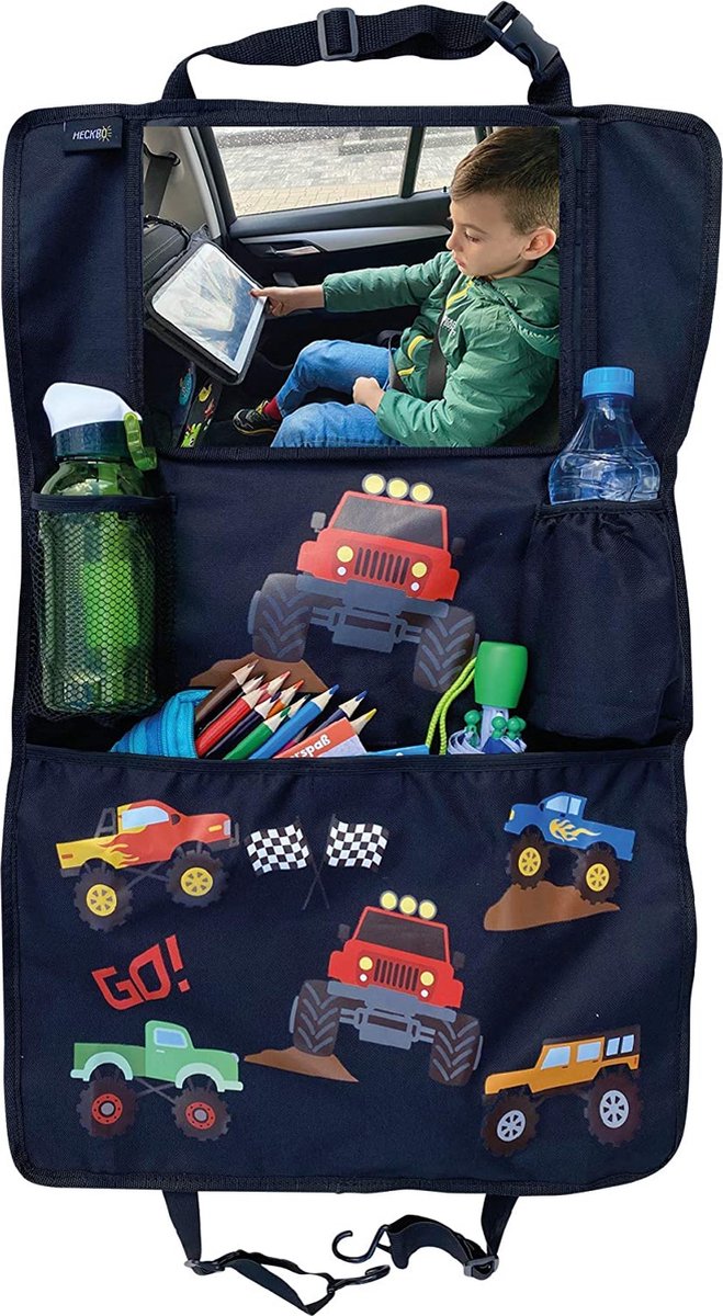 Luxe auto organizer - Autostoel organiser voor kinderen met vakken Luxe auto organizer - Autostoel organiser voor kinderen met vakken