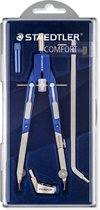 Staedtler Mars Passer boîte Mars 552 Incl. extension télescopique, bleu argent