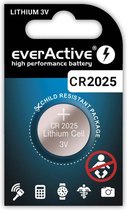 CR2025 everActive 165mAh 3V knoopcel batterij