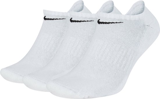 Chaussettes Nike Everyday Cushion No-Show Socks (regular) - Taille 46-50 - Unisexe - noir / blanc