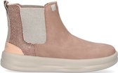 HEYDUDE Aurora Youth Kids Chelsea Boots Antique Rose | Roze | Gerecycled Leer | Maat 33 | 130305006