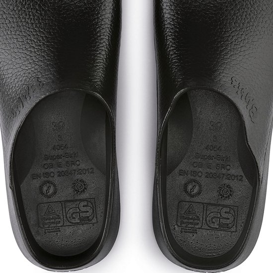 Birkenstock - Dichte Klomp - Super-Birki (0680) - Unisex - Zwart - Maat 35