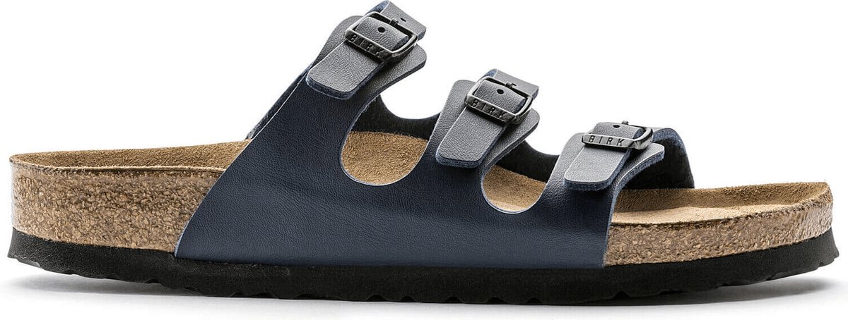 Birkenstock Florida Slippers Dames Blauw
